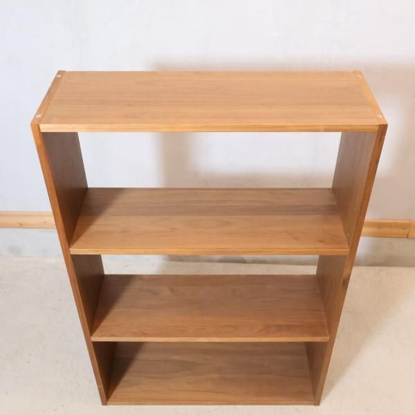 廃盤品】無印良品 ステンレスユニットシェルフ オーク材 - メルカリ