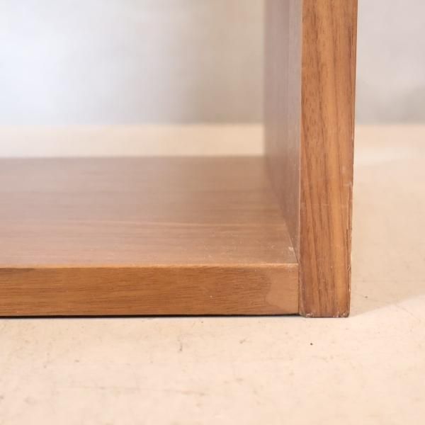 人気の無印良品(MUJI)のウォールナット材 スタッキングシェルフ 人気の無印良品(MUJI)のウォールナット材 スタッキングシェルフ