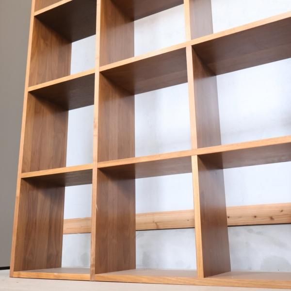 人気の無印良品(MUJI)のウォールナット材 スタッキングシェルフ 人気の無印良品(MUJI)のウォールナット材 スタッキングシェルフ