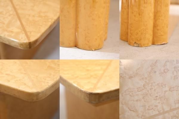 府中家具の稀少なバーズアイ・メープルを使用した高級感のある 府中家具の稀少なバーズアイ・メープルを使用した高級感のある