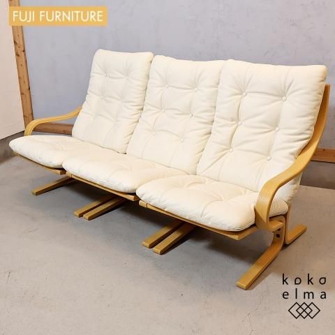 FUJI FURNITURE(冨士ファニチア)のAgio(アージオ) 本革 3P FUJI FURNITURE(冨士ファニチア)のAgio(アージオ) 本革 3P
