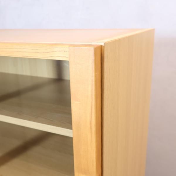 人気の無印良品(MUJI)のタモ材 カップボードです!!シンプルで 人気の無印良品(MUJI)のタモ材 カップボードです!!シンプルで