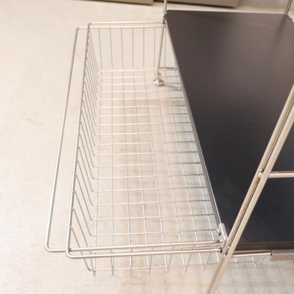 無印良品(MUJI)の人気のステンレスユニットシェルフ 無印良品(MUJI)の人気のステンレスユニットシェルフ