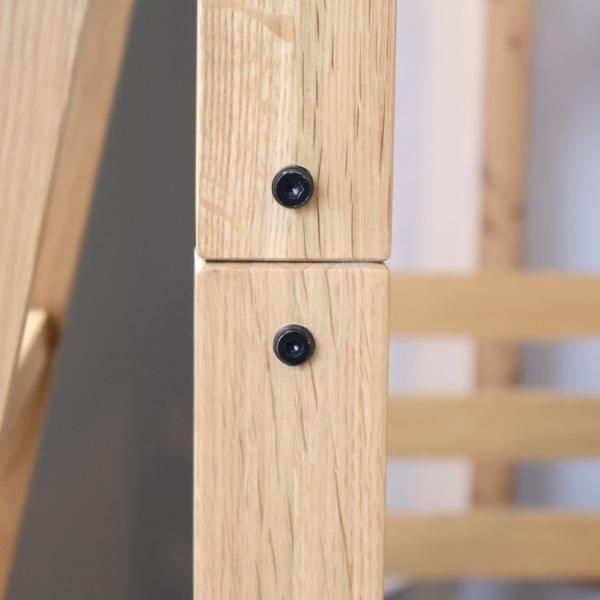 人気の無印良品(MUJI)のオーク材セミシングルハイベッド 人気の無印良品(MUJI)のオーク材セミシングルハイベッド