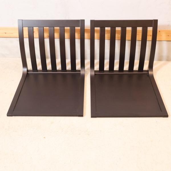 天童木工(TENDO)の原好輝デザインの座椅子/T-5313 2脚セットです 天童木工(TENDO)の原好輝デザインの座椅子/T-5313 2脚セットです
