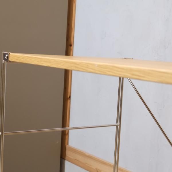 無印良品(MUJI)の人気のオーク材×ステンレス 3段ユニット 無印良品(MUJI)の人気のオーク材×ステンレス 3段ユニット