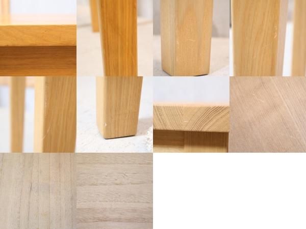 稀少なタモ材を使用した無印良品(MUJI)のパーソナルデスク 稀少なタモ材を使用した無印良品(MUJI)のパーソナルデスク