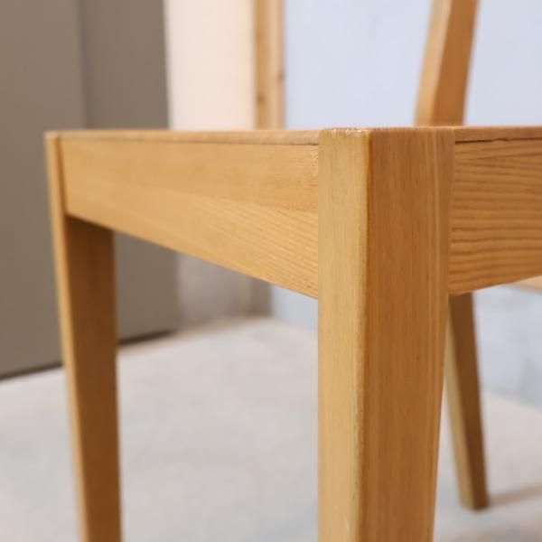 sakuさま専用【廃盤品】【美品】無印良品 椅子 天然木タモ材 チェア② 人気の無印良品(MUJI)のタモ無垢材を使用したダイニングチェアー