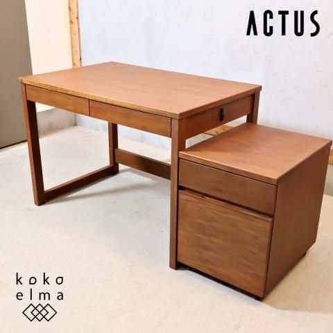 ACTUS(アクタス)で取り扱われていたウォールナット材のデスク ACTUS(アクタス)で取り扱われていたウォールナット材のデスク