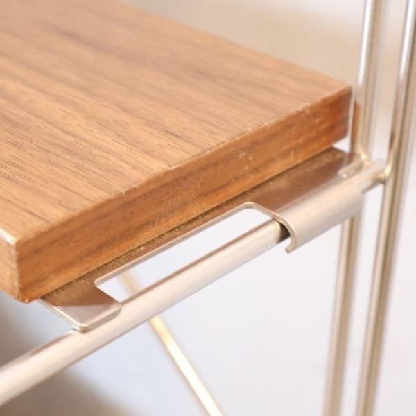 無印良品(MUJI)の人気のウォールナット材×ステンレス 2連 無印良品(MUJI)の人気のウォールナット材×ステンレス 2連