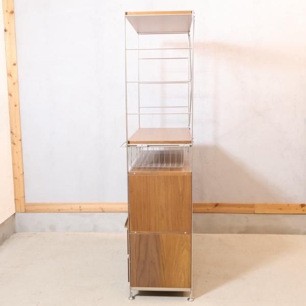 無印良品(MUJI)の人気のウォールナット材×ステンレス ユニット 無印良品(MUJI)の人気のウォールナット材×ステンレス ユニット