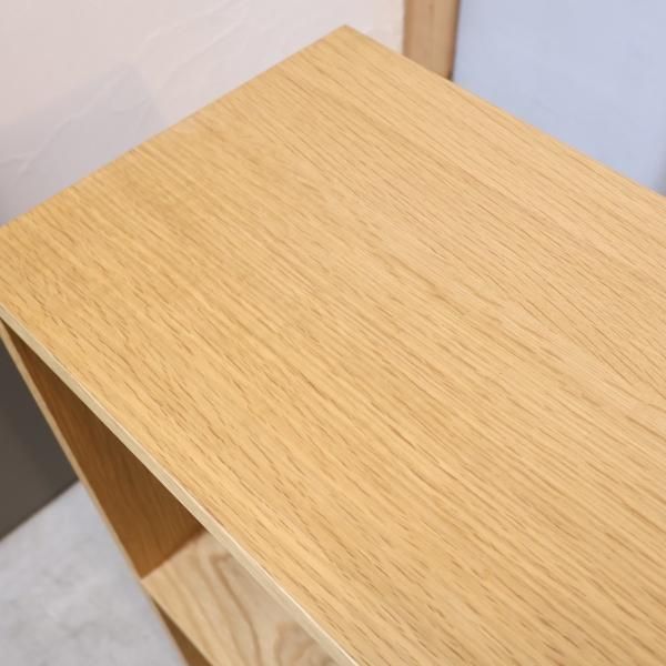 人気の無印良品(MUJI)のオーク材 2段・2列スタッキングシェルフ 人気の無印良品(MUJI)のオーク材 2段・2列スタッキングシェルフ