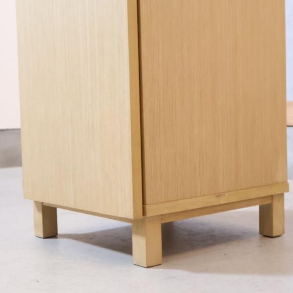 人気の無印良品の木製カップボード・スリム/タモ材です 人気の無印良品の木製カップボード・スリム/タモ材です