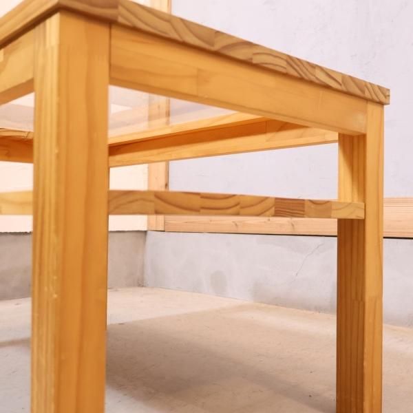 MOMO natural(モモナチュラル)のBIT TABLE MINI GLASS NA