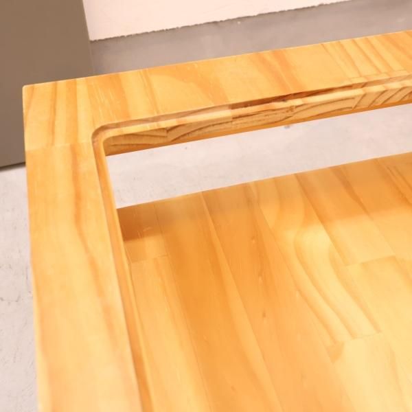 MOMO natural(モモナチュラル)のBIT TABLE MINI GLASS NA