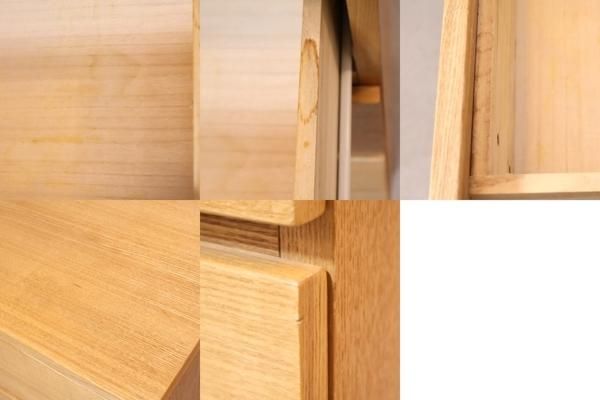 人気の無印良品(MUJI)のタモ材を使用した木製チェスト・4段です 人気の無印良品(MUJI)のタモ材を使用した木製チェスト・4段です