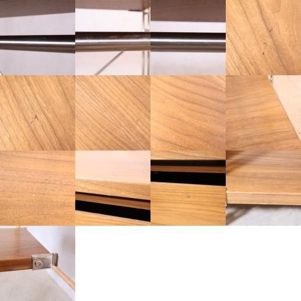 無印良品(MUJI)の人気のウォールナット材×ステンレス ユニット 無印良品(MUJI)の人気のウォールナット材×ステンレス ユニット
