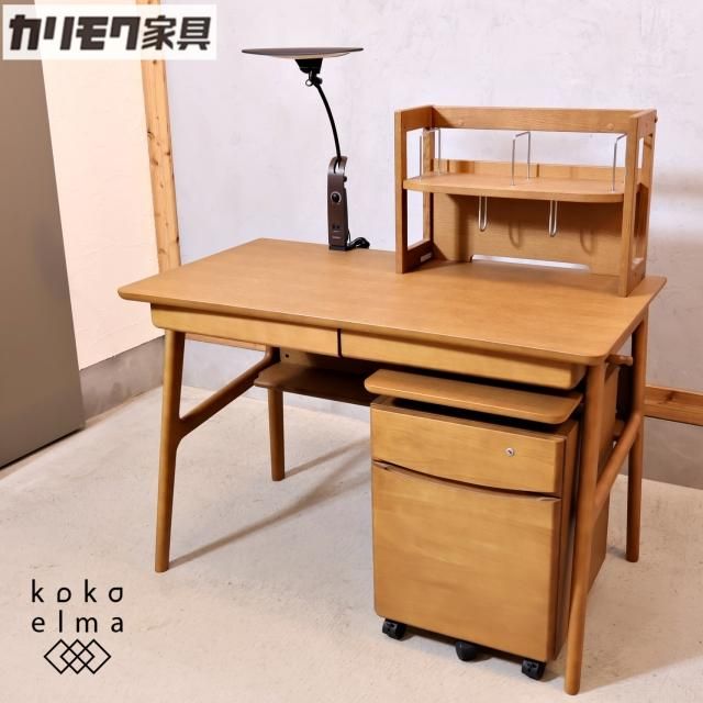 カリモク karimoku ライティングビューロー コンセント付 RZ