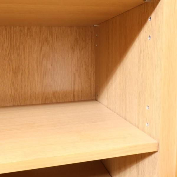 人気の無印良品(MUJI)のオーク材 キャビネット・ガラス扉です 人気の無印良品(MUJI)のオーク材 キャビネット・ガラス扉です