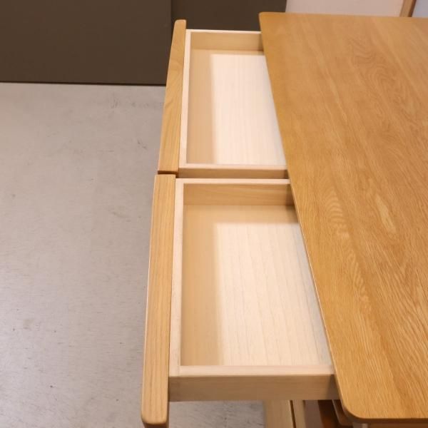 老舗家具メーカーHAMAMOTO(浜本工芸)のナラ無垢材を使用したNo