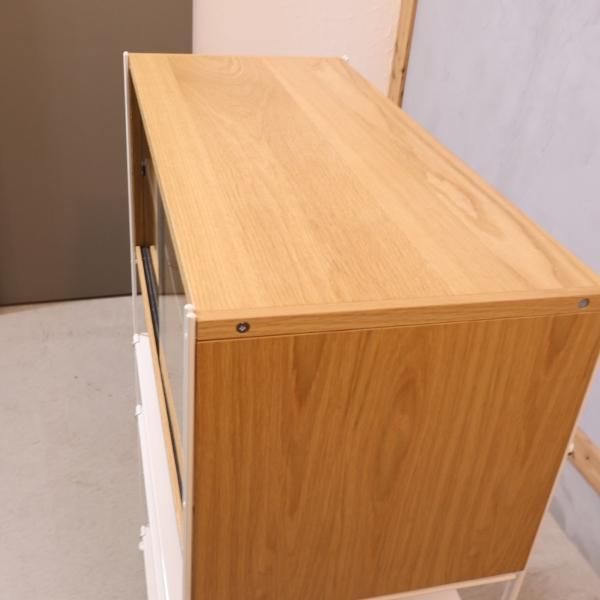 無印良品(MUJI)の人気のオーク材×スチール ユニットシェルフ 無印良品(MUJI)の人気のオーク材×スチール ユニットシェルフ