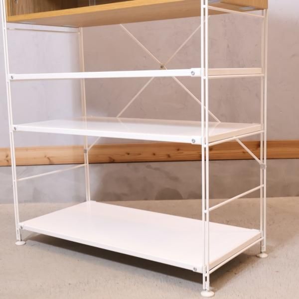 無印良品(MUJI)の人気のオーク材×スチール ユニットシェルフ 無印良品(MUJI)の人気のオーク材×スチール ユニットシェルフ