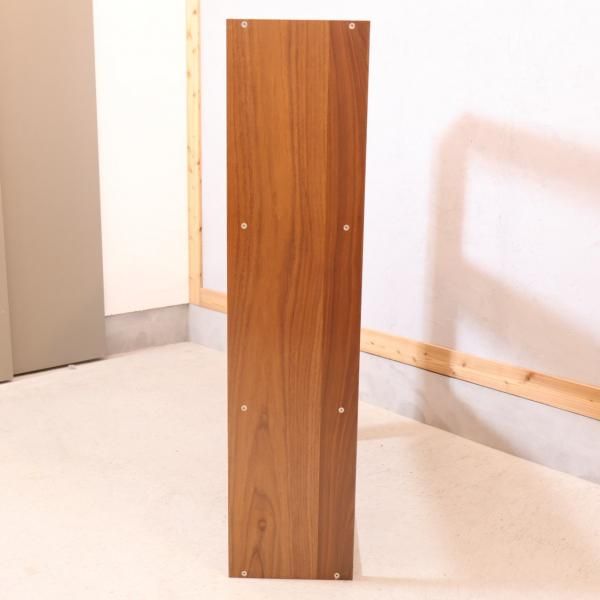 人気のMUJI(無印良品)のウォールナット材・3段・スタッキング 人気のMUJI(無印良品)のウォールナット材・3段・スタッキング