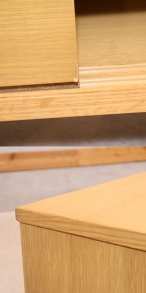 人気の無印良品(MUJI)のオーク材 AVラック！！シンプルなTV