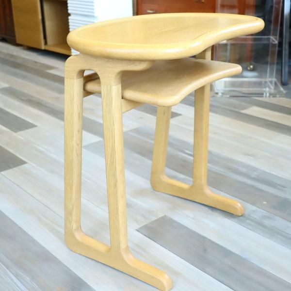 老舗家具メーカーHAMAMOTO(浜本工芸)のNo.5200 ナラ材 サイド 老舗家具メーカーHAMAMOTO(浜本工芸)のNo.5200 ナラ材 サイド