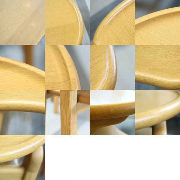 老舗家具メーカーHAMAMOTO(浜本工芸)のNo.5200 ナラ材 サイド 老舗家具メーカーHAMAMOTO(浜本工芸)のNo.5200 ナラ材 サイド