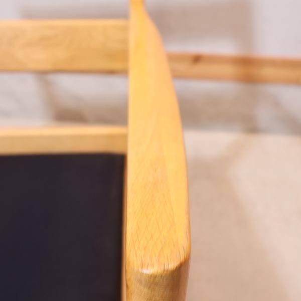 IDC OTSUKA(大塚家具)の人気シリーズNordy(ノルディー) アームチェアです！オーク材の明るい木肌にグリーン系のカラーのファブリックが 優しい印象のラウンジチェア。ゆったりとした座り心地も◎ - kokoelma -ココエルマ- 雑貨・中古家具・北欧家具・アンティーク家具の 