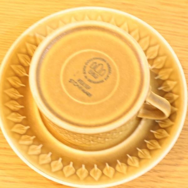 デンマークKronjyden(クロニーデン)社のJens H. Quistgaard(イェンス・クイストゴー)デザインRelief(レリーフ) カップ& ソーサー。木の葉の柄が愛らしいコーヒーカップ。 - kokoelma -ココエルマ- 雑貨・中古家具・北欧家具・アンティーク家具の通販  インテリアショップ 