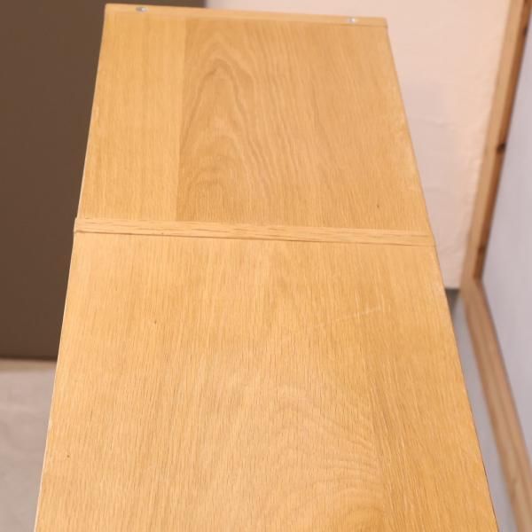 人気の無印良品(MUJI)のオーク材 3段・2列スタッキングシェルフ 人気の無印良品(MUJI)のオーク材 3段・2列スタッキングシェルフ