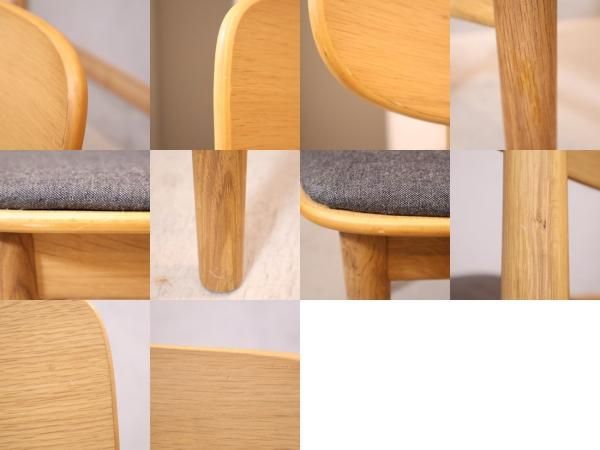 人気の無印良品(MUJI)のオーク材ラウンドチェア 2脚セットです 人気の無印良品(MUJI)のオーク材ラウンドチェア 2脚セットです