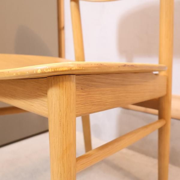 人気の無印良品(MUJI)のオーク材を使用したラウンドチェアです 人気の無印良品(MUJI)のオーク材を使用したラウンドチェアです