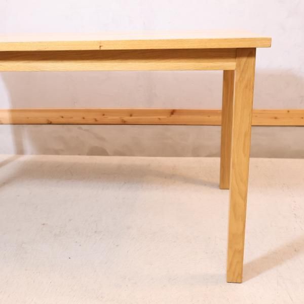 無印良品(MUJI)の人気のオーク材無垢材ダイニングテーブル 無印良品(MUJI)の人気のオーク材無垢材ダイニングテーブル