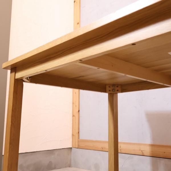 無印良品(MUJI)の人気のオーク材無垢材ダイニングテーブル 無印良品(MUJI)の人気のオーク材無垢材ダイニングテーブル