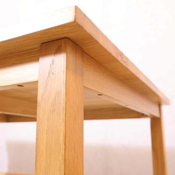 無印良品(MUJI)の人気のオーク材無垢材ダイニングテーブル 無印良品(MUJI)の人気のオーク材無垢材ダイニングテーブル