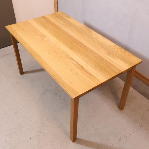 無印良品(MUJI)の人気のオーク材無垢材ダイニングテーブル 無印良品(MUJI)の人気のオーク材無垢材ダイニングテーブル