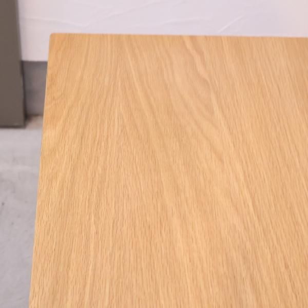 無印良品(MUJI)の人気のオーク材 ダイニングテーブル!!120cmの 無印良品(MUJI)の人気のオーク材 ダイニングテーブル!!120cmの