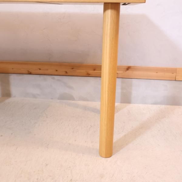 無印良品(MUJI)の人気のオーク材 ダイニングテーブル!!120cmの 無印良品(MUJI)の人気のオーク材 ダイニングテーブル!!120cmの