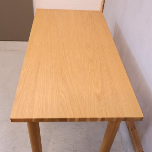 無印良品(MUJI)の人気のオーク材 ダイニングテーブル!!120cmの 無印良品(MUJI)の人気のオーク材 ダイニングテーブル!!120cmの