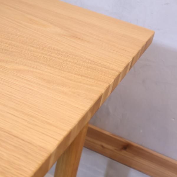無印良品(MUJI)の人気のオーク材 ダイニングテーブル!!120cmの 無印良品(MUJI)の人気のオーク材 ダイニングテーブル!!120cmの