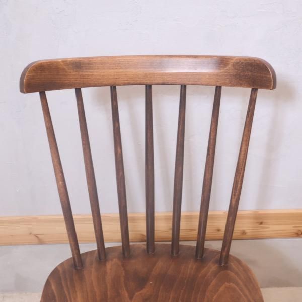 【美品】TON アイロニカチェア ウィンザーチェア ホワイト TON Ironica Chair Natural 2脚セット トン チェコ ダイニング