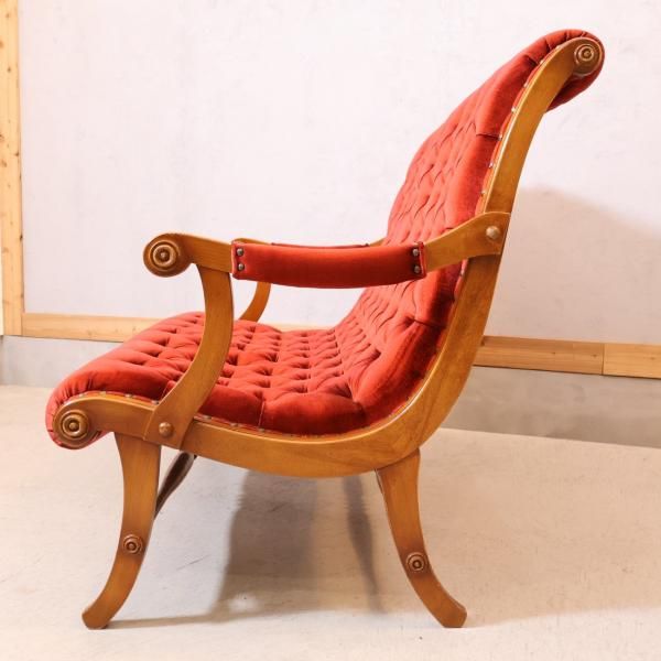 横浜クラシック家具 Daniel(ダニエル)のブーツ ラブシートです 横浜クラシック家具 Daniel(ダニエル)のブーツ ラブシートです