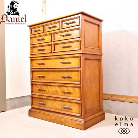 横浜クラシック家具 Daniel(ダニエル)の7段チェストです。樺桜 横浜クラシック家具 Daniel(ダニエル)の7段チェストです。樺桜