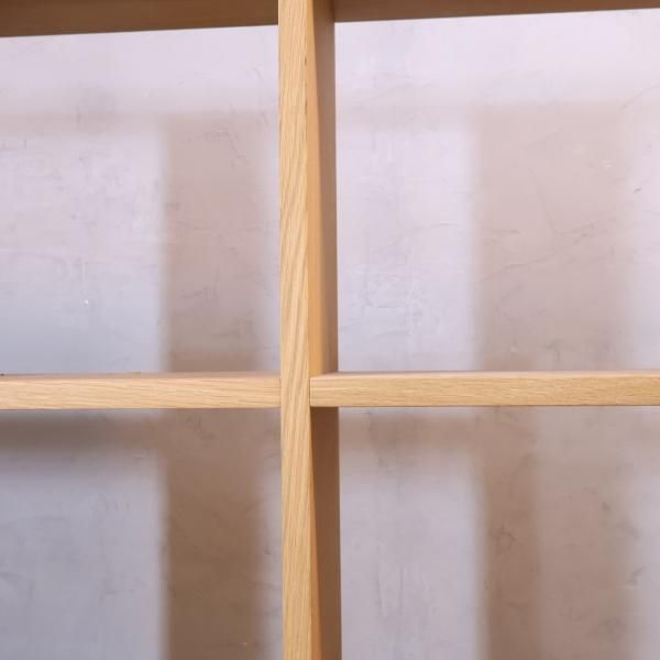 人気の無印良品(MUJI)のオーク材 5段・3列スタッキングシェルフ 人気の無印良品(MUJI)のオーク材 5段・3列スタッキングシェルフ