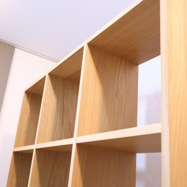人気の無印良品(MUJI)のオーク材 5段・3列スタッキングシェルフ 人気の無印良品(MUJI)のオーク材 5段・3列スタッキングシェルフ