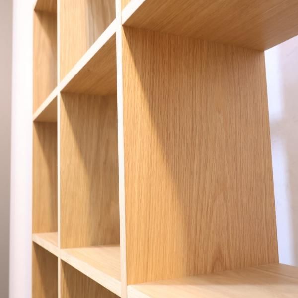 人気の無印良品(MUJI)のオーク材 5段・3列スタッキングシェルフ 人気の無印良品(MUJI)のオーク材 5段・3列スタッキングシェルフ