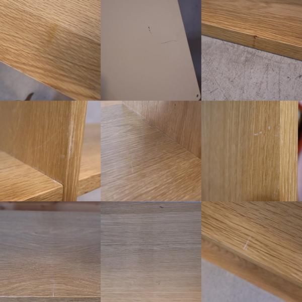 人気の無印良品(MUJI)のオーク材 ワイド・2列2段スタッキング 人気の無印良品(MUJI)のオーク材 ワイド・2列2段スタッキング